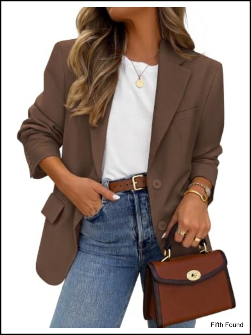 Business Casual Lapel Blazer Suit Jacket Long Sleeve